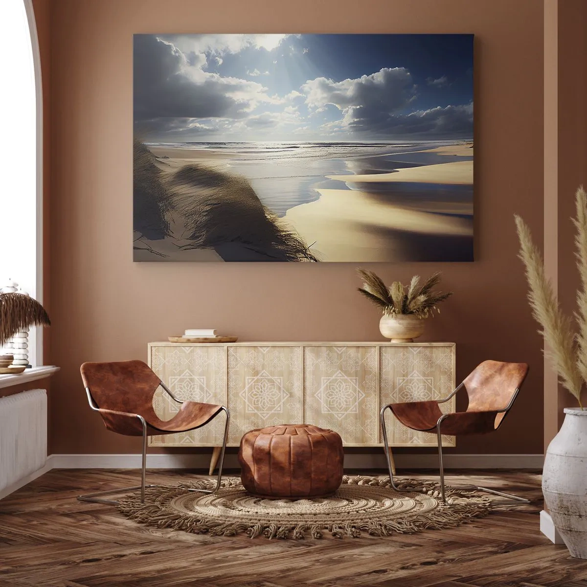 Obraz na plátně - Pláž, divoká pláž - 70x50 cm