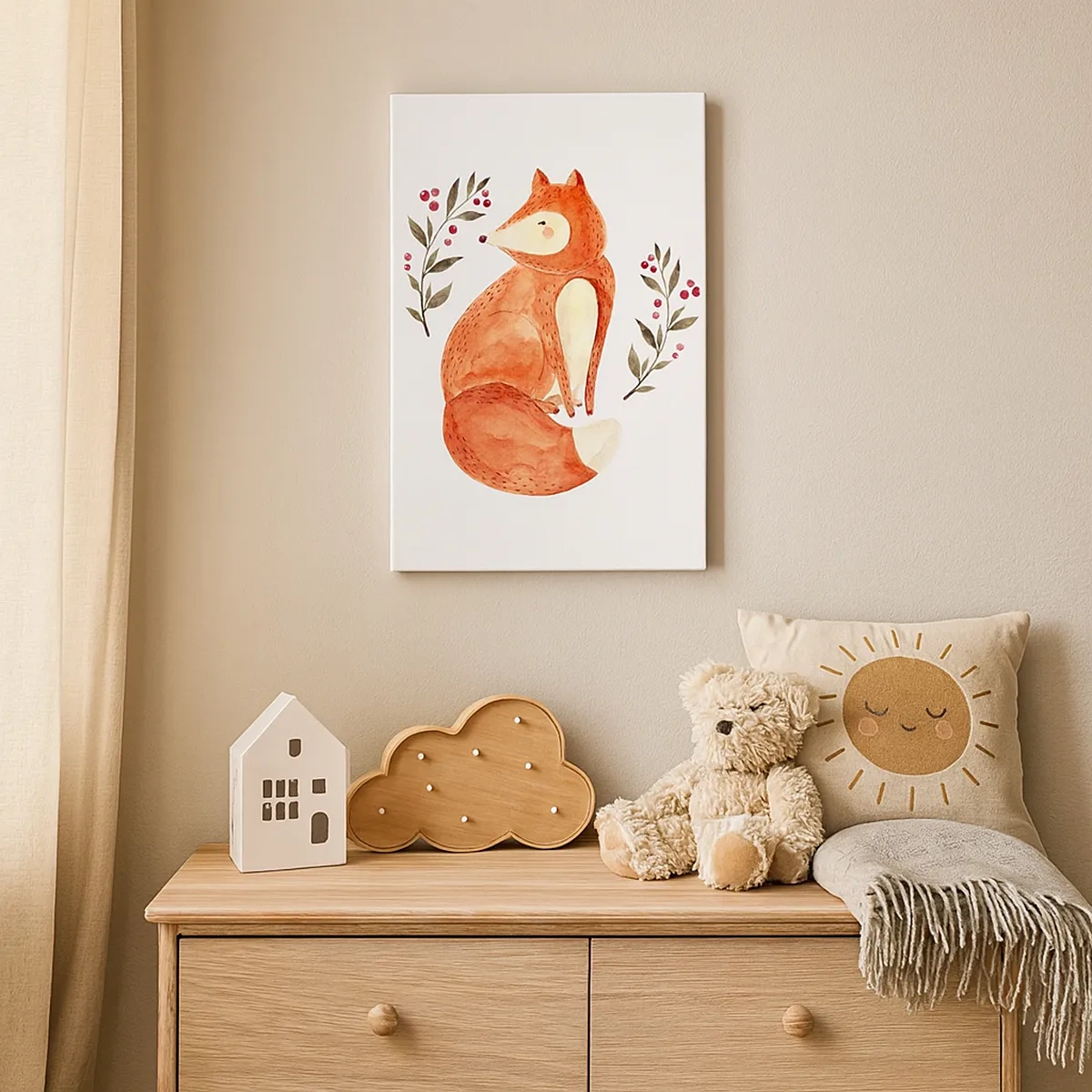 Obraz na plátně - Malý zrzek - 50x70 cm