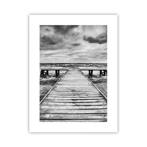 Plakát - Čekám na vítr, co rozfouká… - 30x40 cm