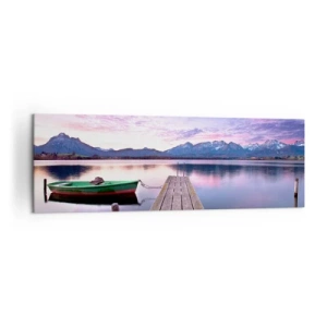 Obraz na plátně - Přátelské ticho - 160x50 cm