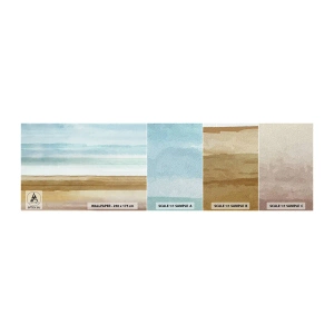 Fototapeta Vzorek Standard Eco - Utěšení - Abstrakce, Pobřeží, Pláž - 100x30 cm