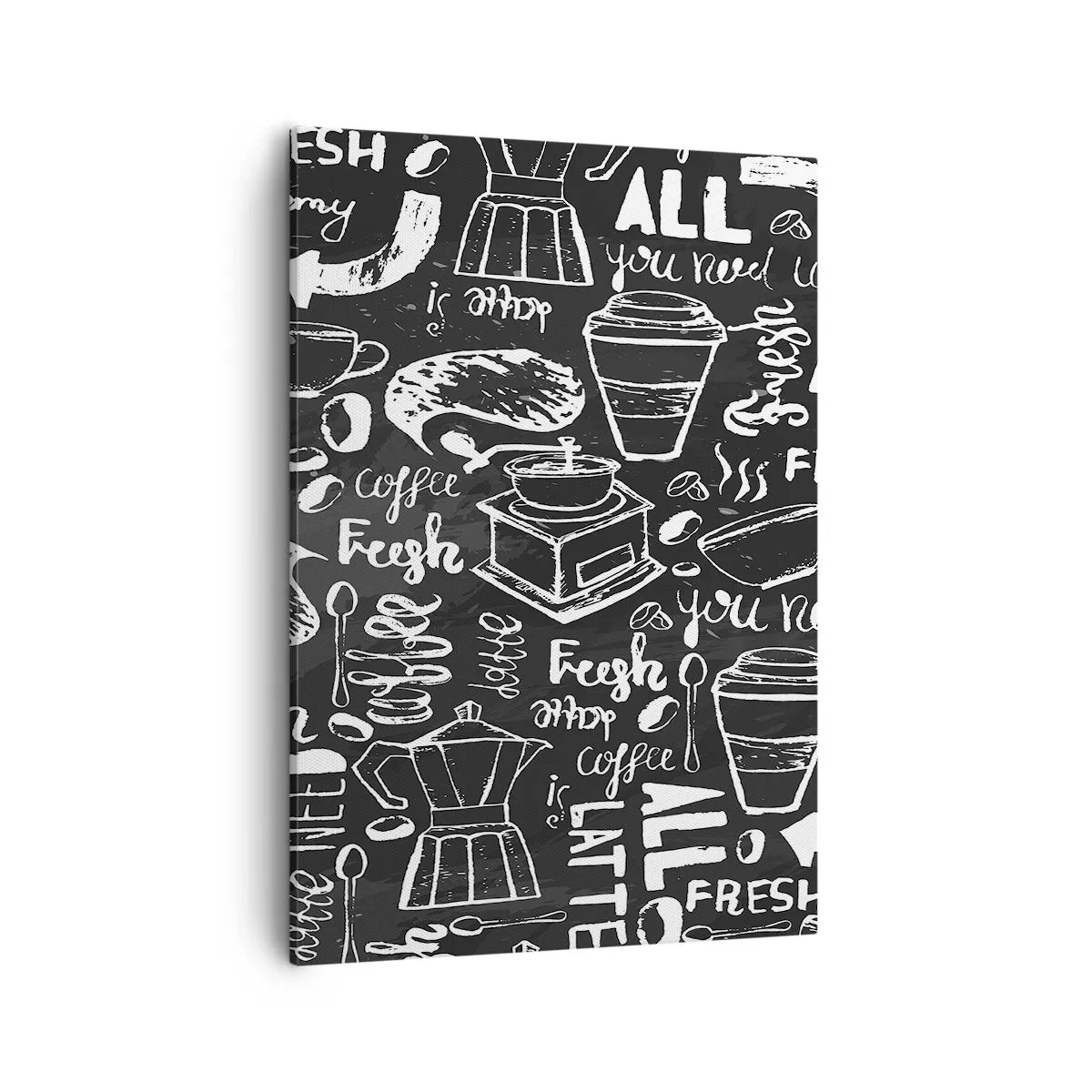 Obraz na plátně - All you need is… - 50x70 cm