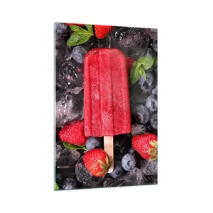 Obraz na skle - Chuť horkého léta - 70x100 cm