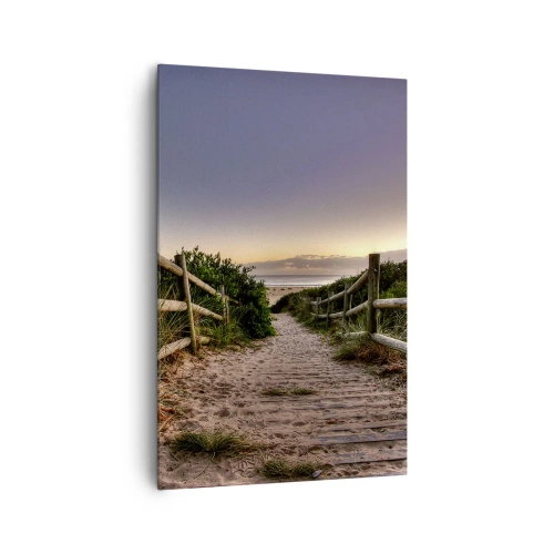 Obraz na plátně - Už je vidět cíl - 80x120 cm