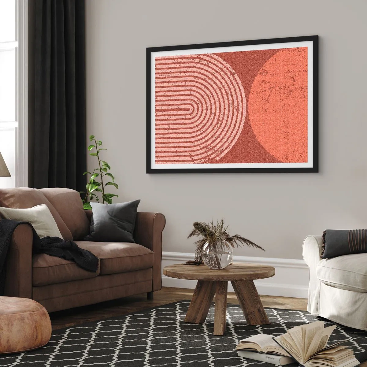Plakát v černém rámu - Blízký vztah - 70x50 cm