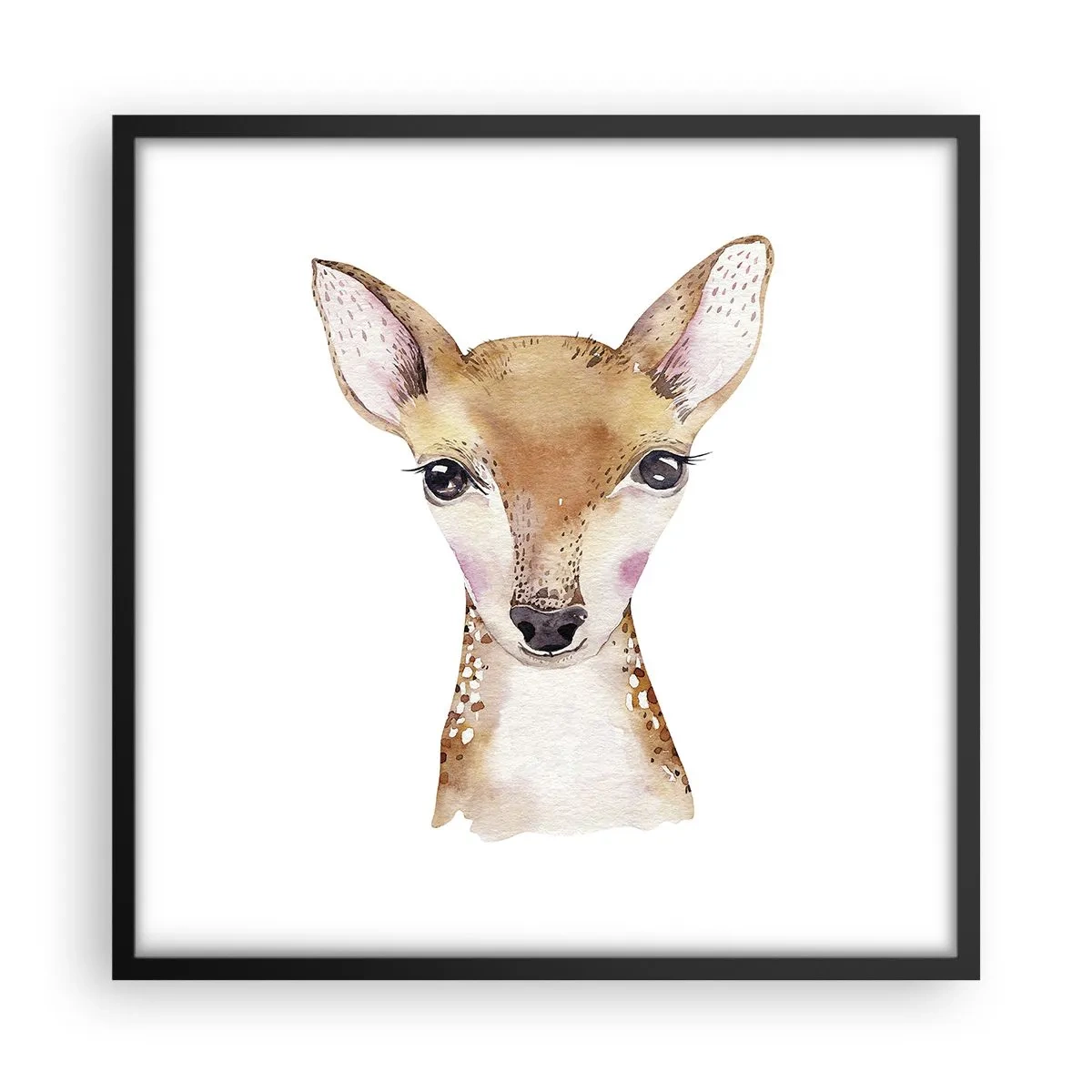 Plakát v černém rámu - Povaha nevinnosti - 50x50 cm