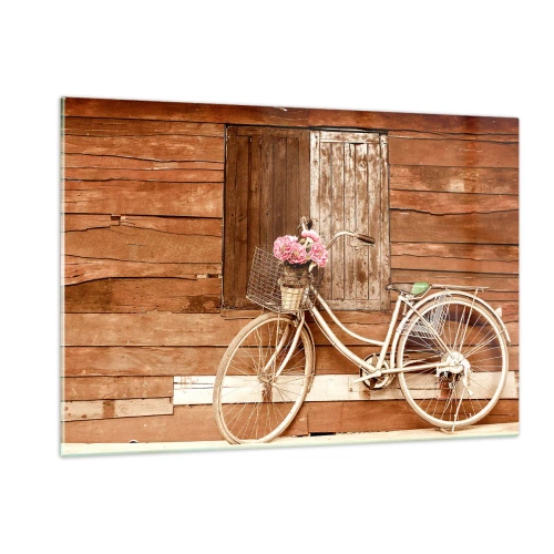 Obraz na skle - Hned se vrátím - 120x80 cm