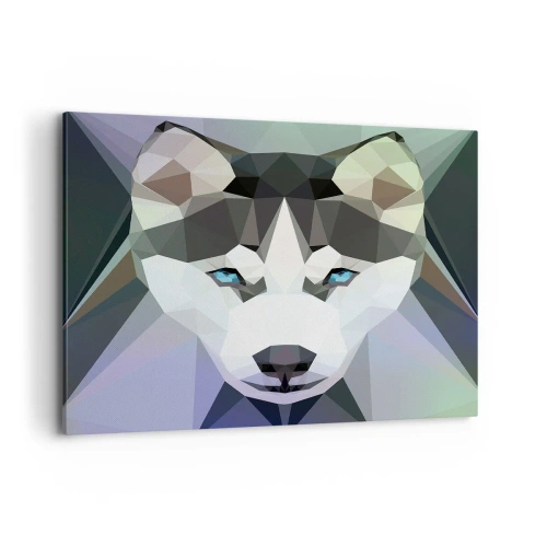 Obraz na plátně - Vzpomínka na sníh na severu - 120x80 cm