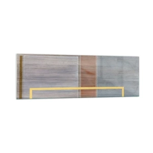 Obraz na skle - Jednoduše a v klidu - 160x50 cm