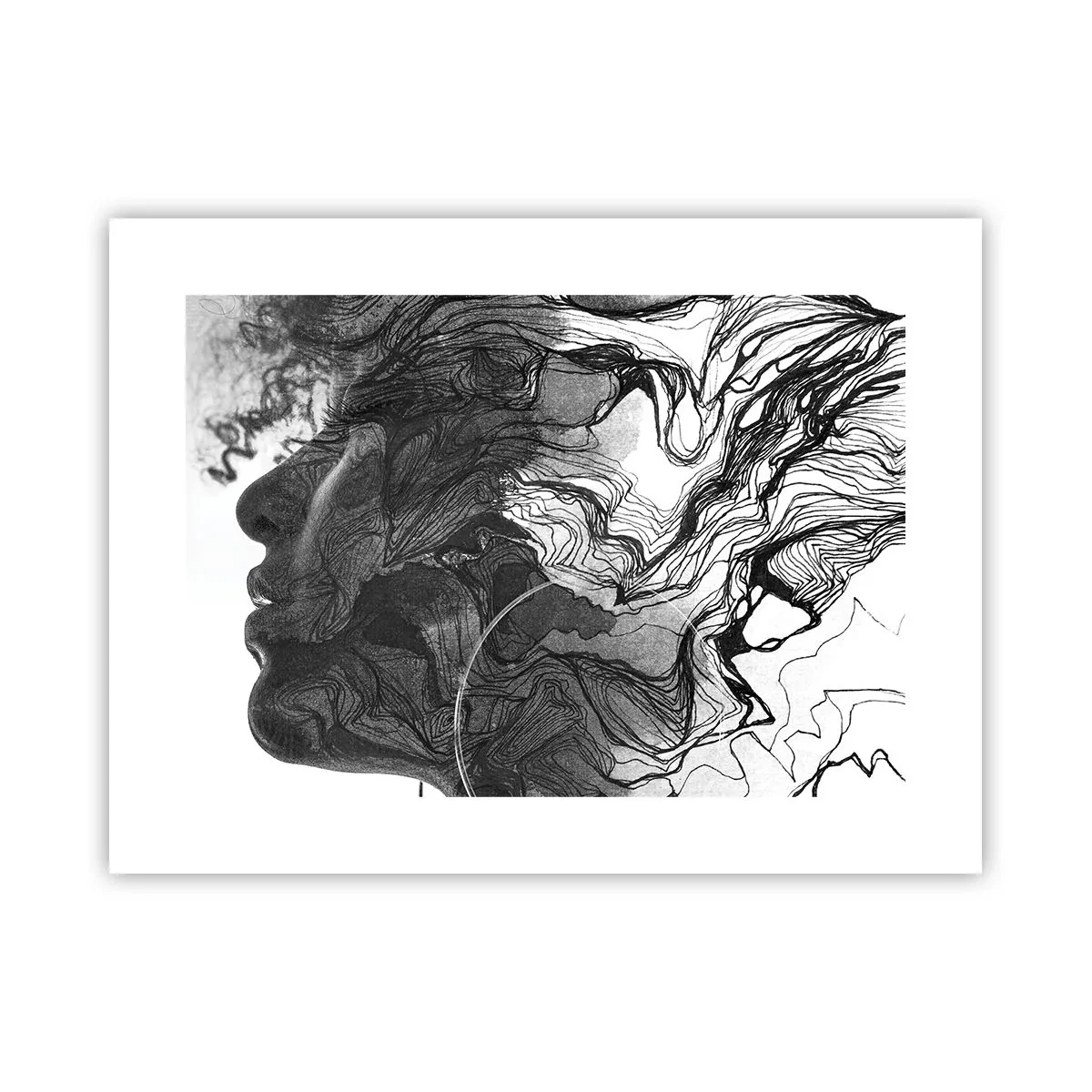Plakát - Zapletená ve snech - 40x30 cm
