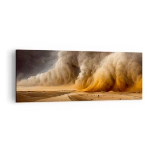 Obraz na plátně - Hněv pouště - 140x50 cm