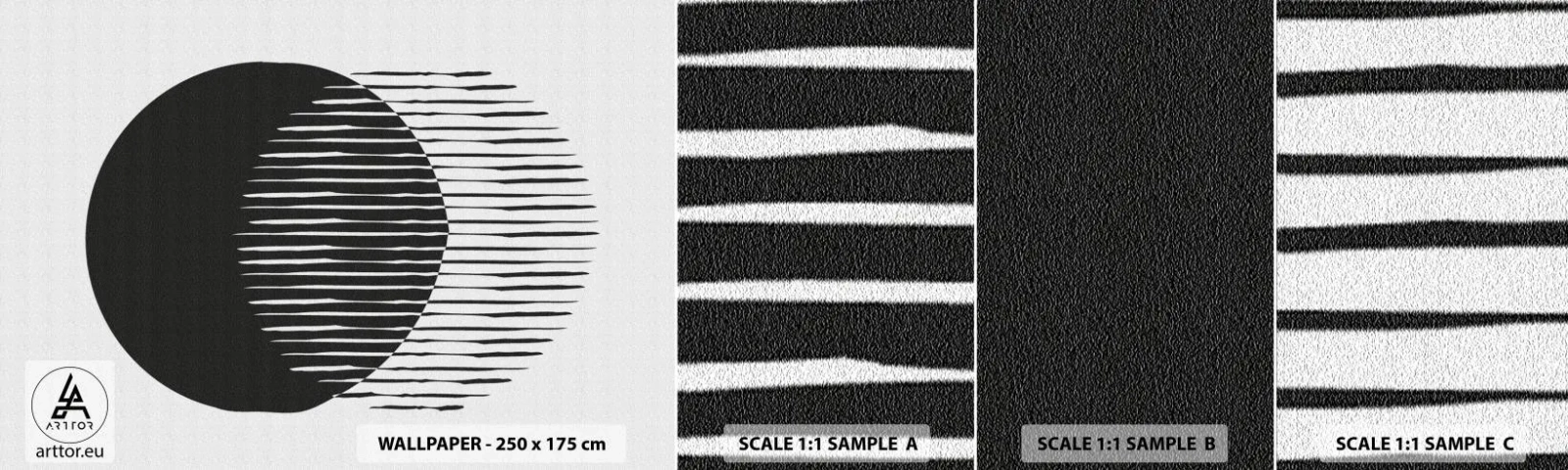 Fototapeta Vzorek Standard Eco - Jeho alter ego - slunce, Kola, Boho - 100x30 cm