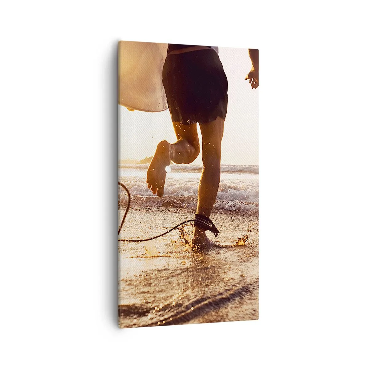 Obraz na plátně - Vstříc vlně - 55x100 cm