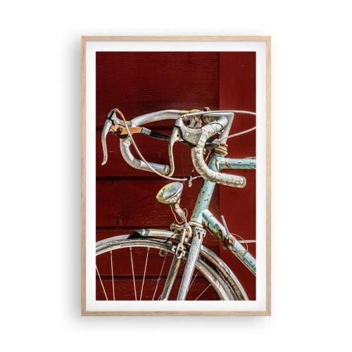 Plakát v rámu světlý dub - Stvořený pro vítězství - 61x91 cm