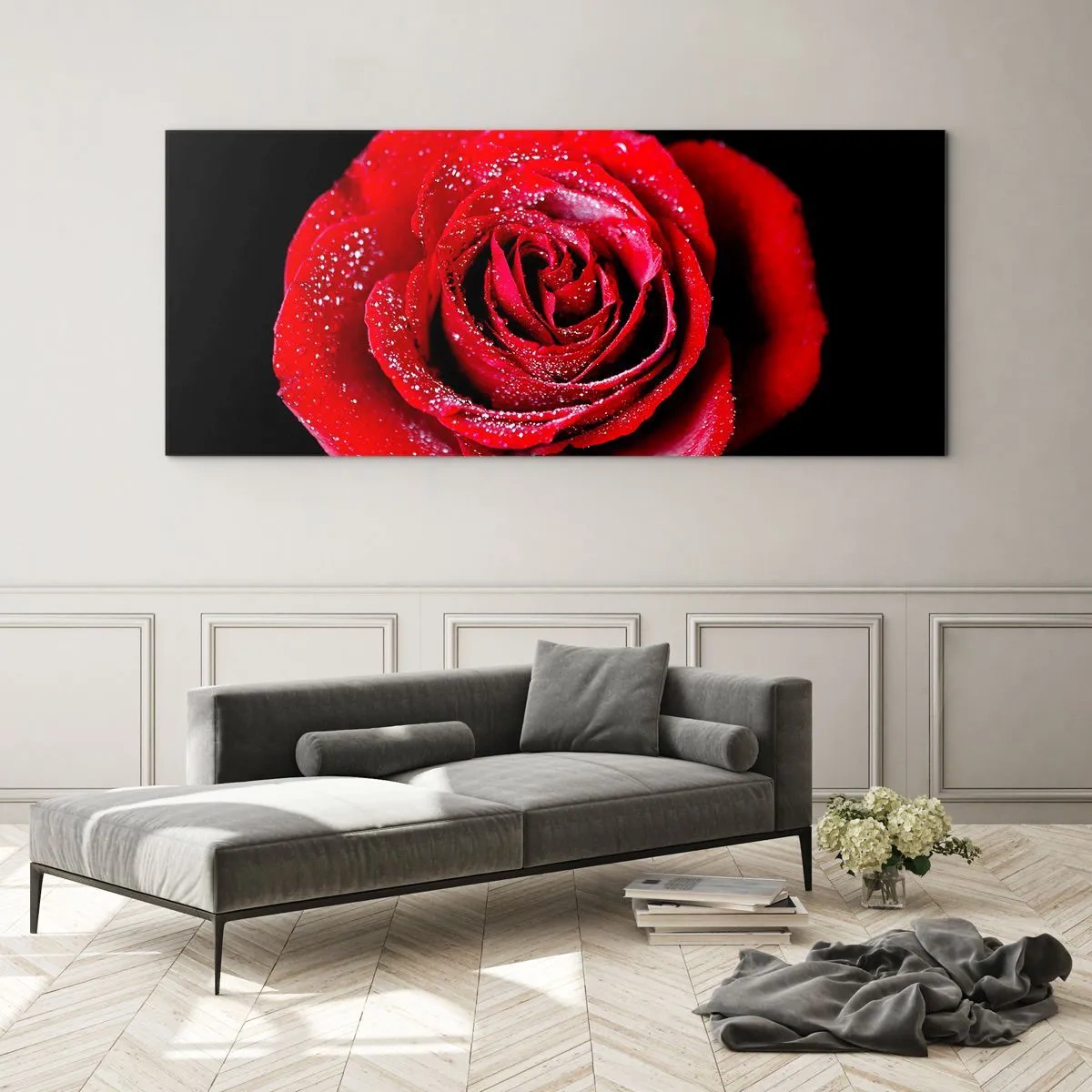 Obraz na skle - To je právě láska - 120x50 cm