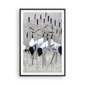 Plakát v černém rámu - Mezi svými - 61x91 cm