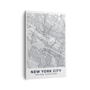 Obraz na plátně - Anatomie metropole - 80x120 cm