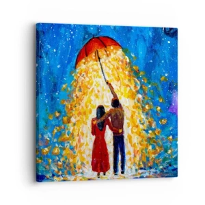 Obraz na plátně - Magie deštivého večera? - 30x30 cm