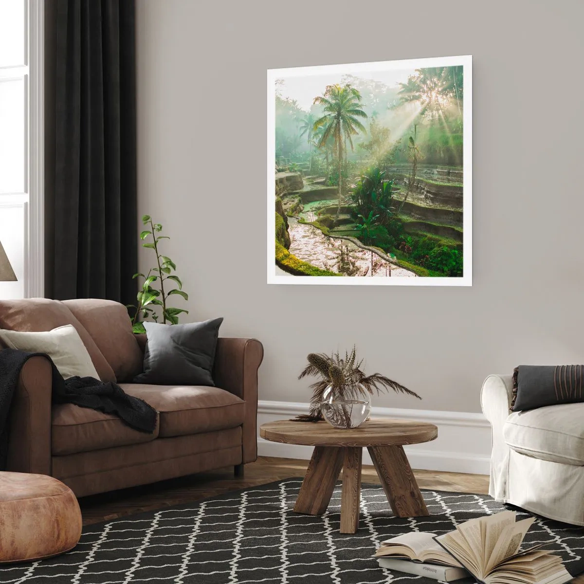 Plakát - Vyrůstát na slunci - 60x60 cm