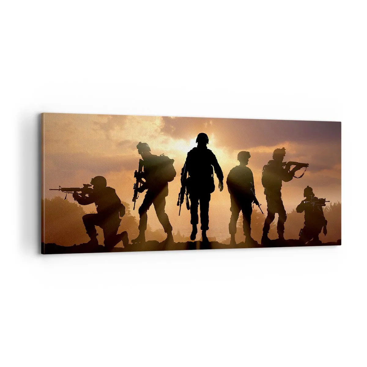 Obraz na plátně - Brothers in arms - 100x40 cm
