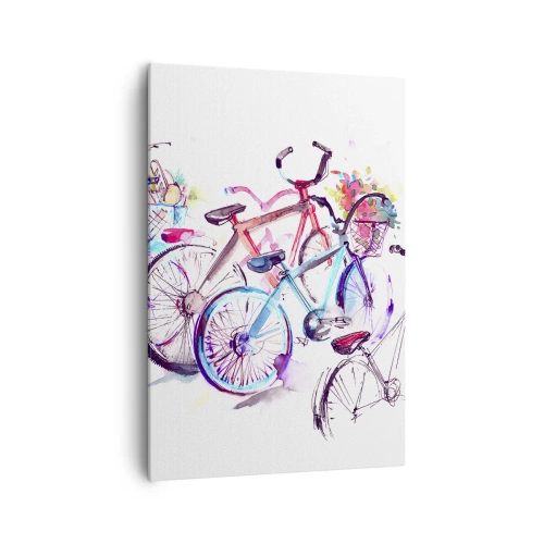 Obraz na plátně - Sjezd Antimoto klubu - 70x100 cm