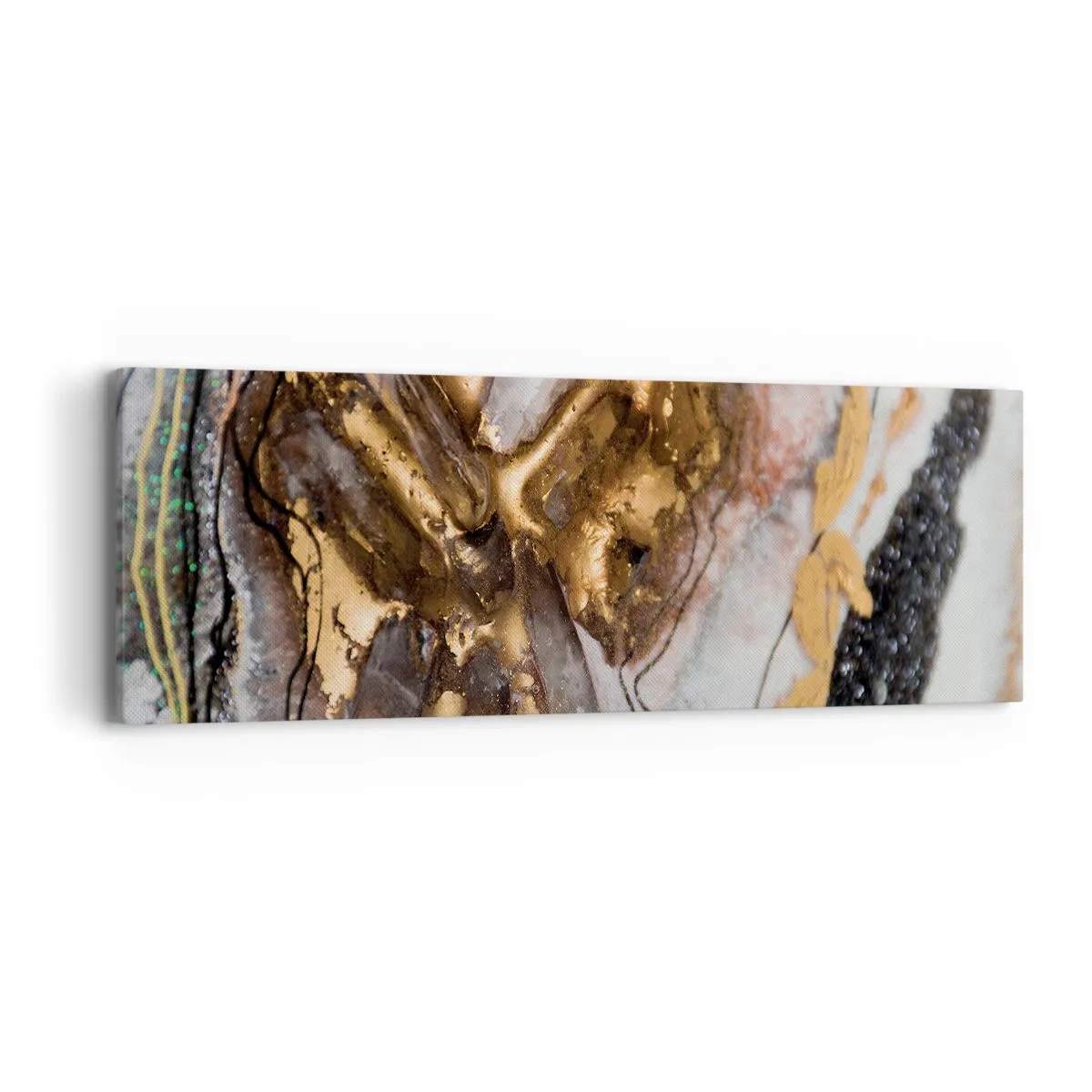 Obraz na plátně - Prvek země - 90x30 cm