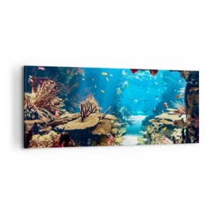 Obraz na plátně - Ani ve snu tě to nenapadlo - 100x40 cm