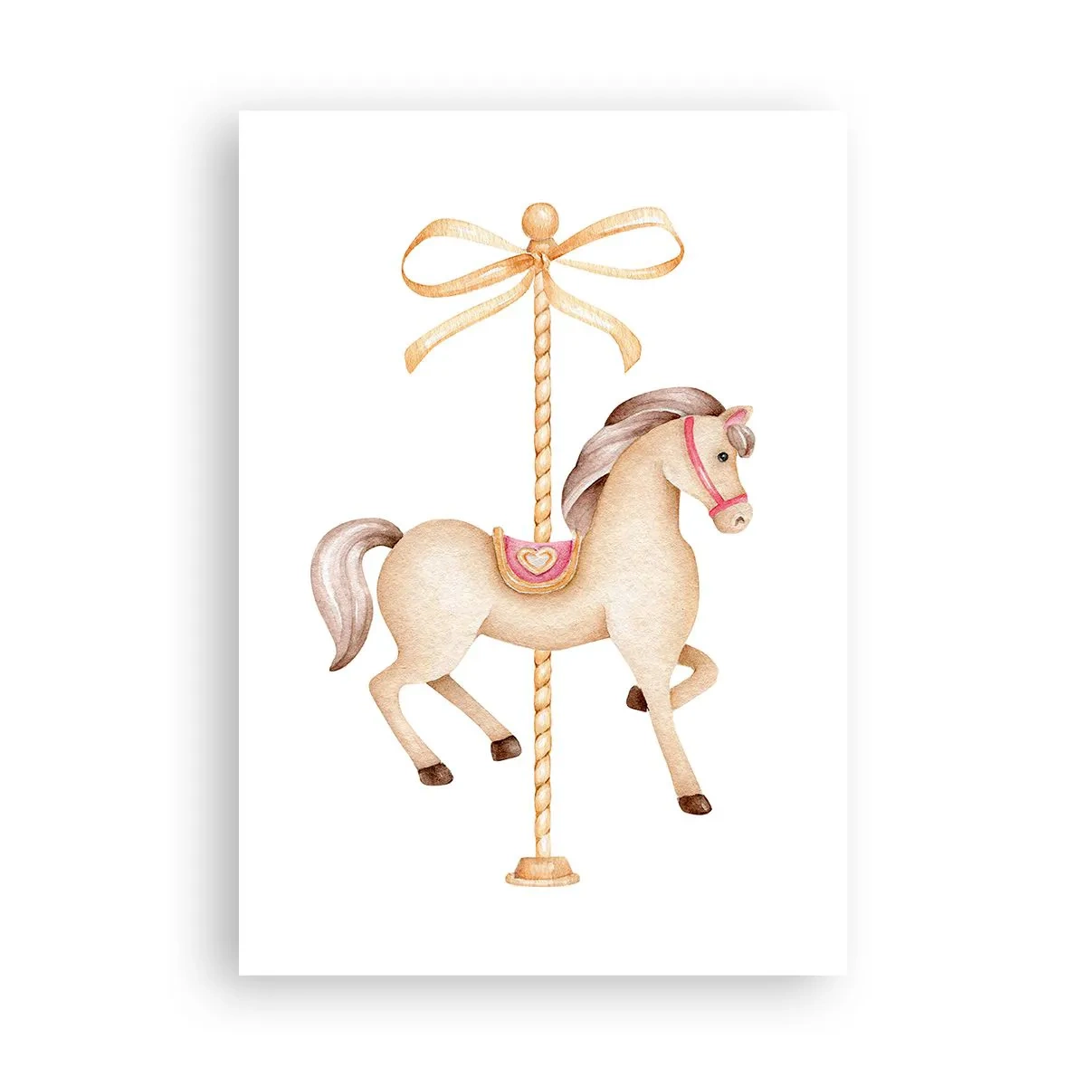 Plakát - Elegantním klusem - 70x100 cm