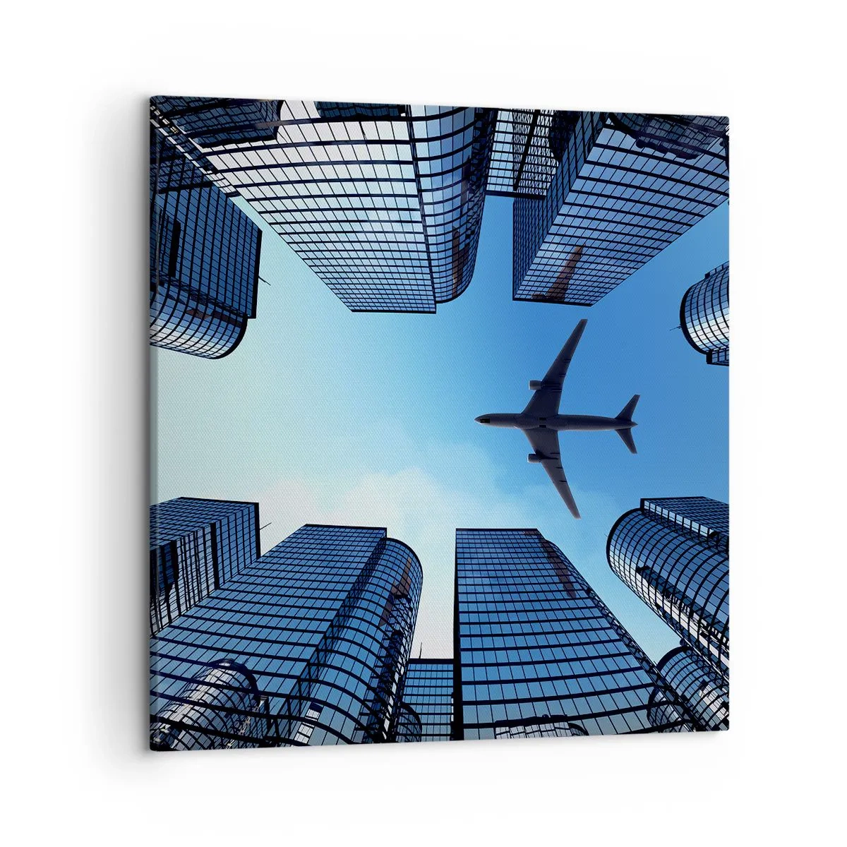 Obraz na plátně - Pohled ze skleněné rokle - 50x50 cm