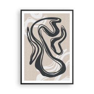 Plakát v černém rámu - Znásobená exprese - 70x100 cm