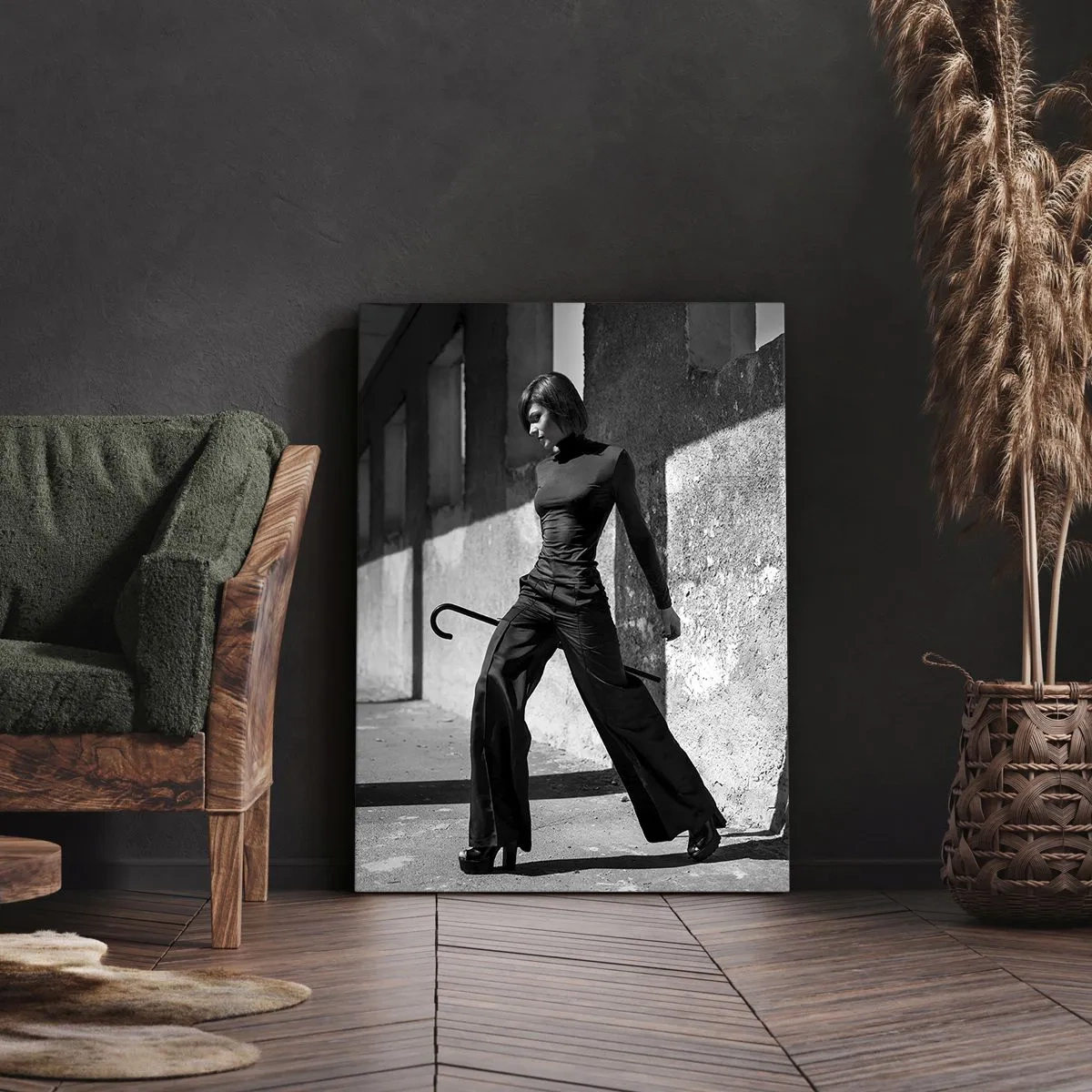Obraz na plátně - Městská elegance - 55x100 cm