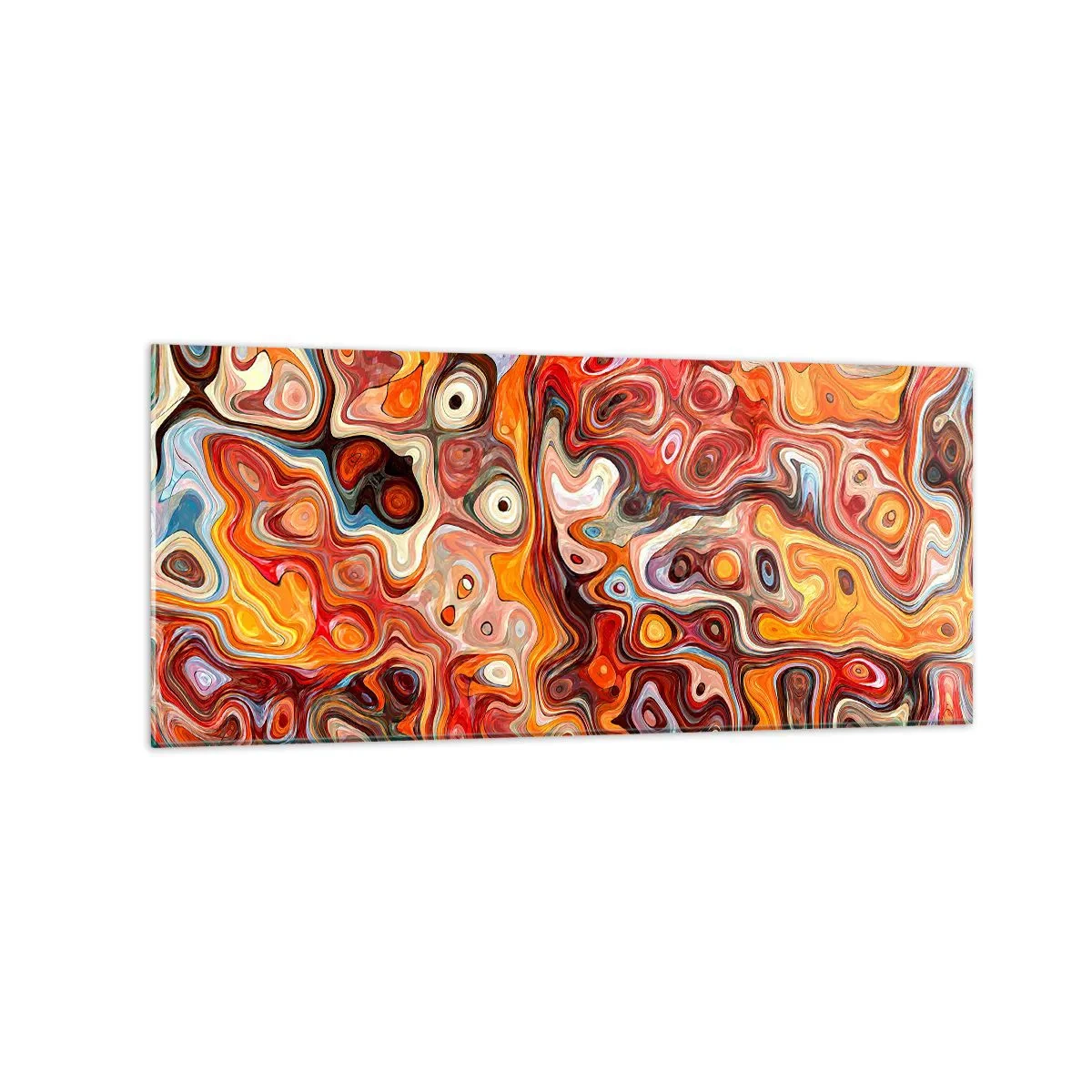 Obraz na skle - Kdyby se ořechy rozpouštěly v medu - 120x50 cm