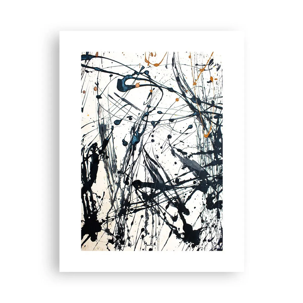 Plakát - Expresionistická abstrakce - 30x40 cm