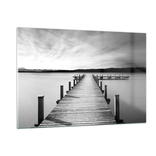 Obraz na skle - U napajedla – klidu - 120x80 cm