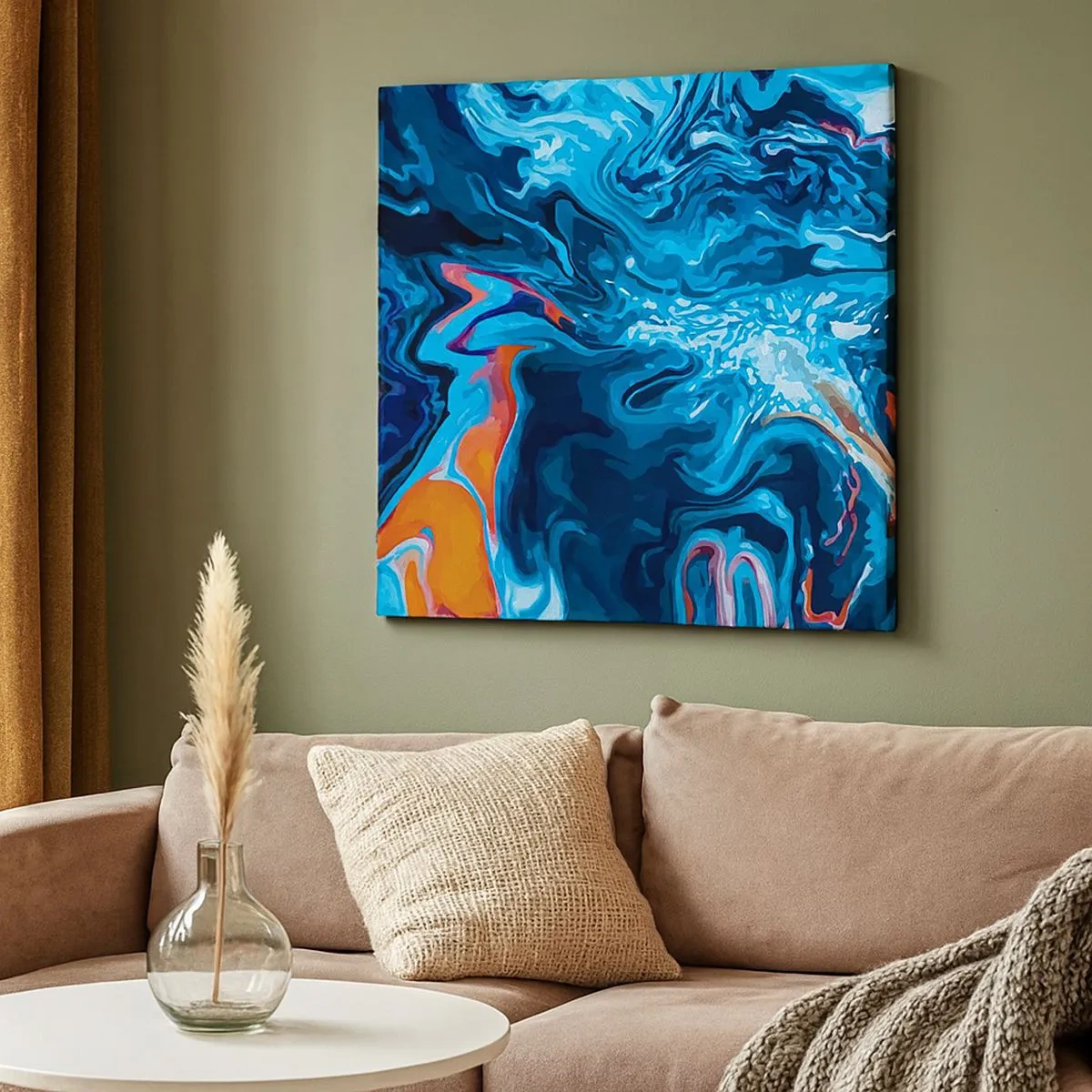 Obraz na plátně - Cesta do středu nebe - 30x30 cm