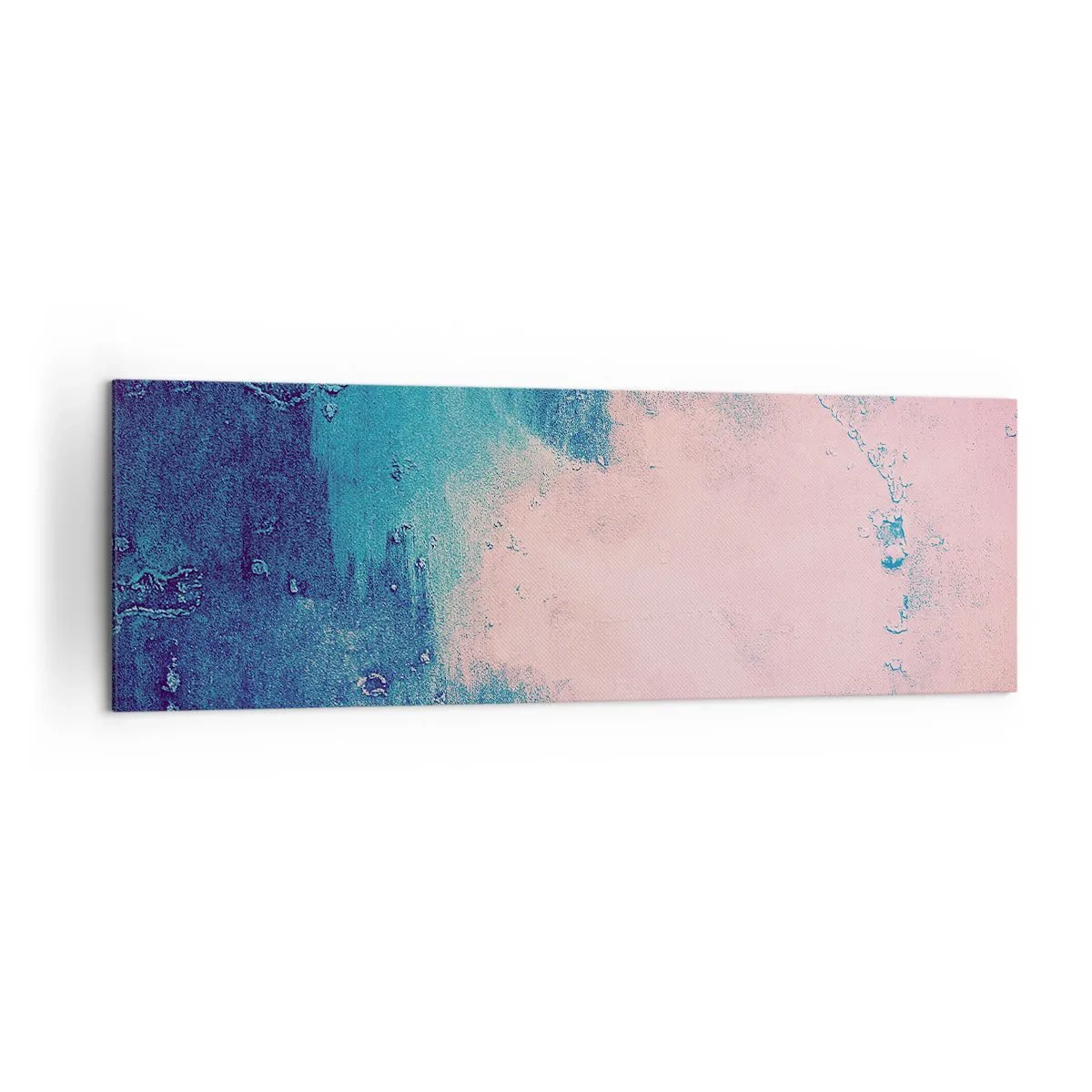 Obraz na plátně - Modrá objetí - 160x50 cm