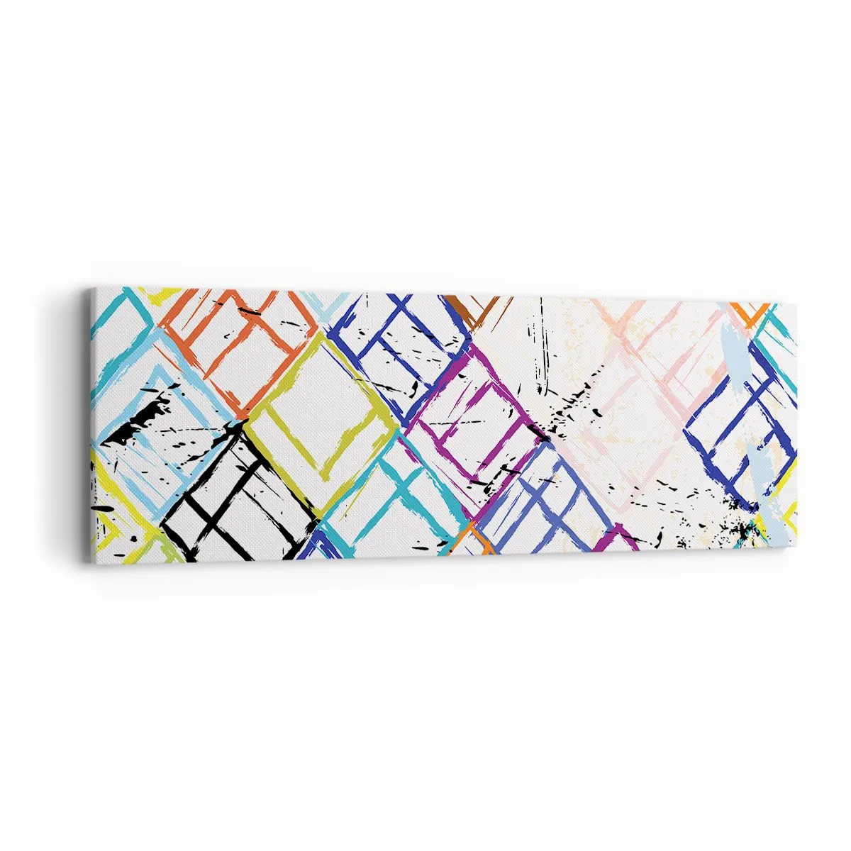 Obraz na plátně - Buňky k pronájmu - 90x30 cm