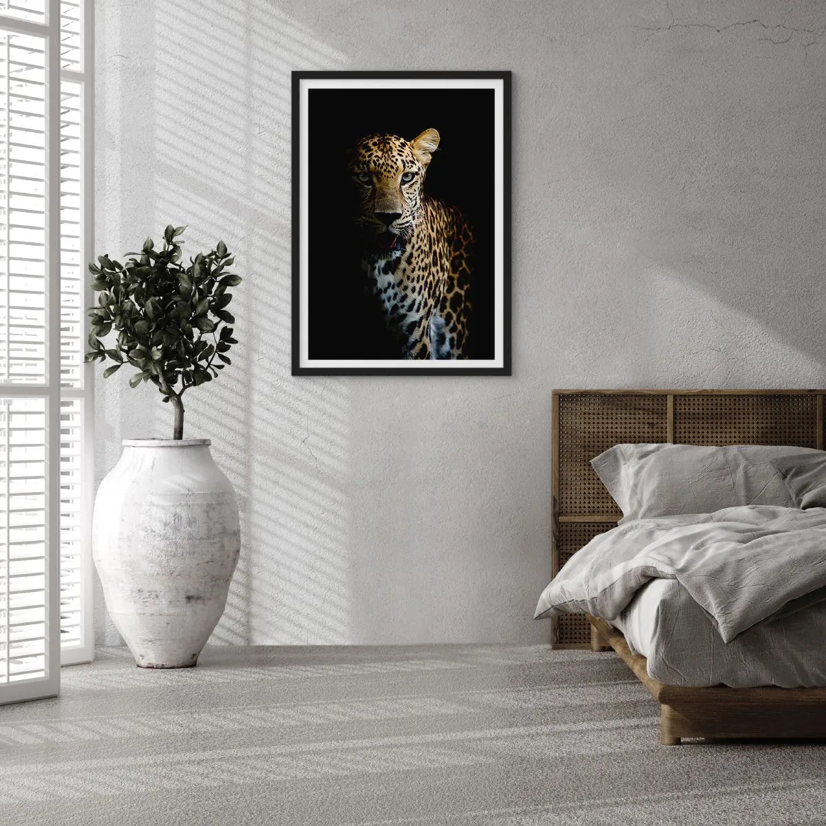 Plakát v černém rámu - Temná krása - 70x100 cm