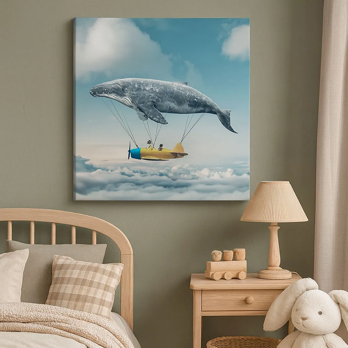 Obraz na plátně - Proč ne? - 30x30 cm