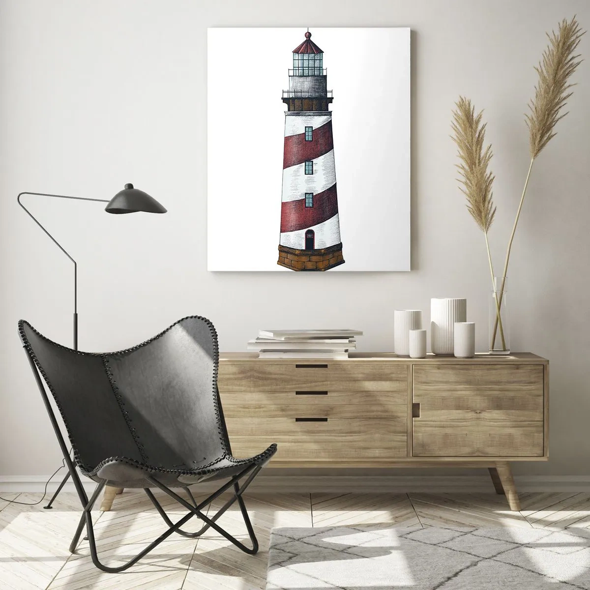 Obraz na skle - Vždy na stráži - 80x120 cm