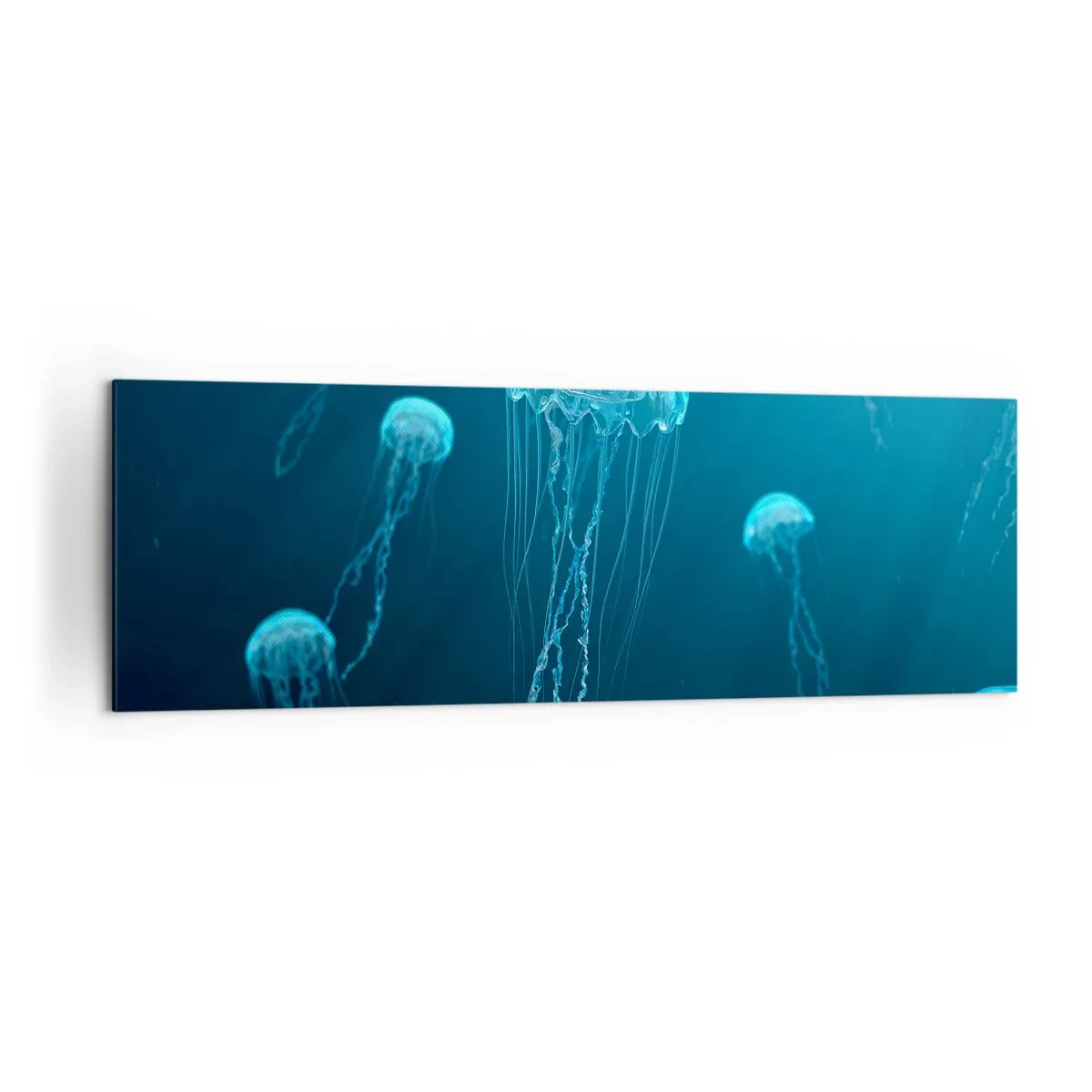 Obraz na plátně - Oceánský tanec - 160x50 cm