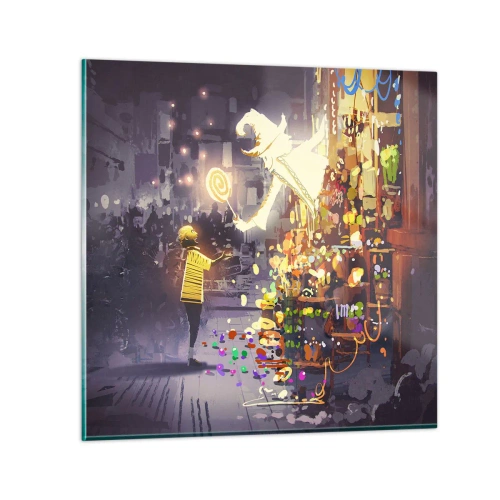 Obraz na skle - Kouzla existují - 50x50 cm