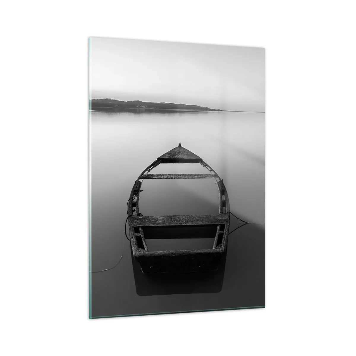 Obraz na skle - Stesk a melancholie - 50x70 cm
