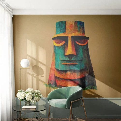 Fototapeta Samolepicí Deluxe Sticker - Sošný, ale sympatický - Socha, Sochařství, Kus - 400x280 cm