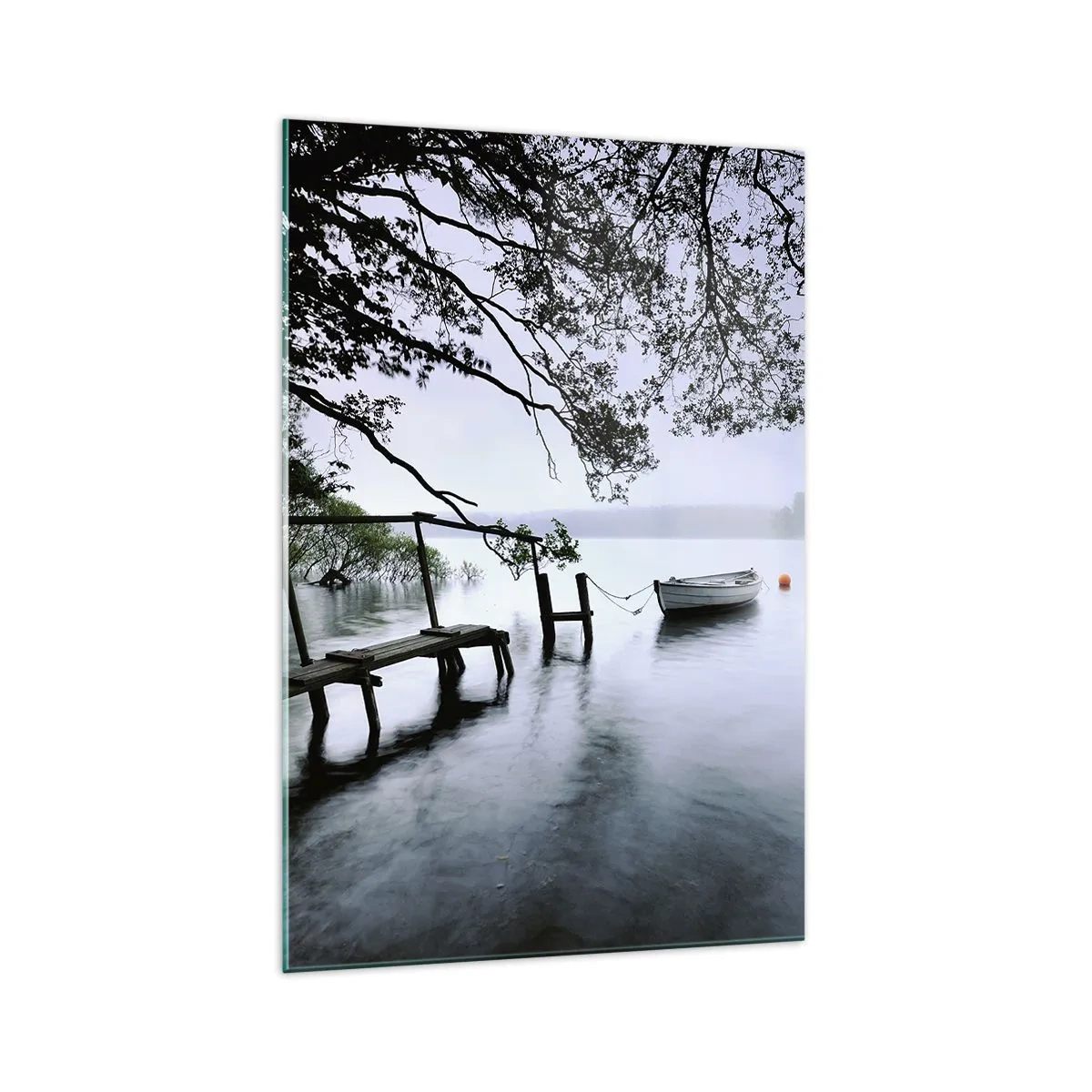 Obraz na skle - Už odpočíváš - 70x100 cm