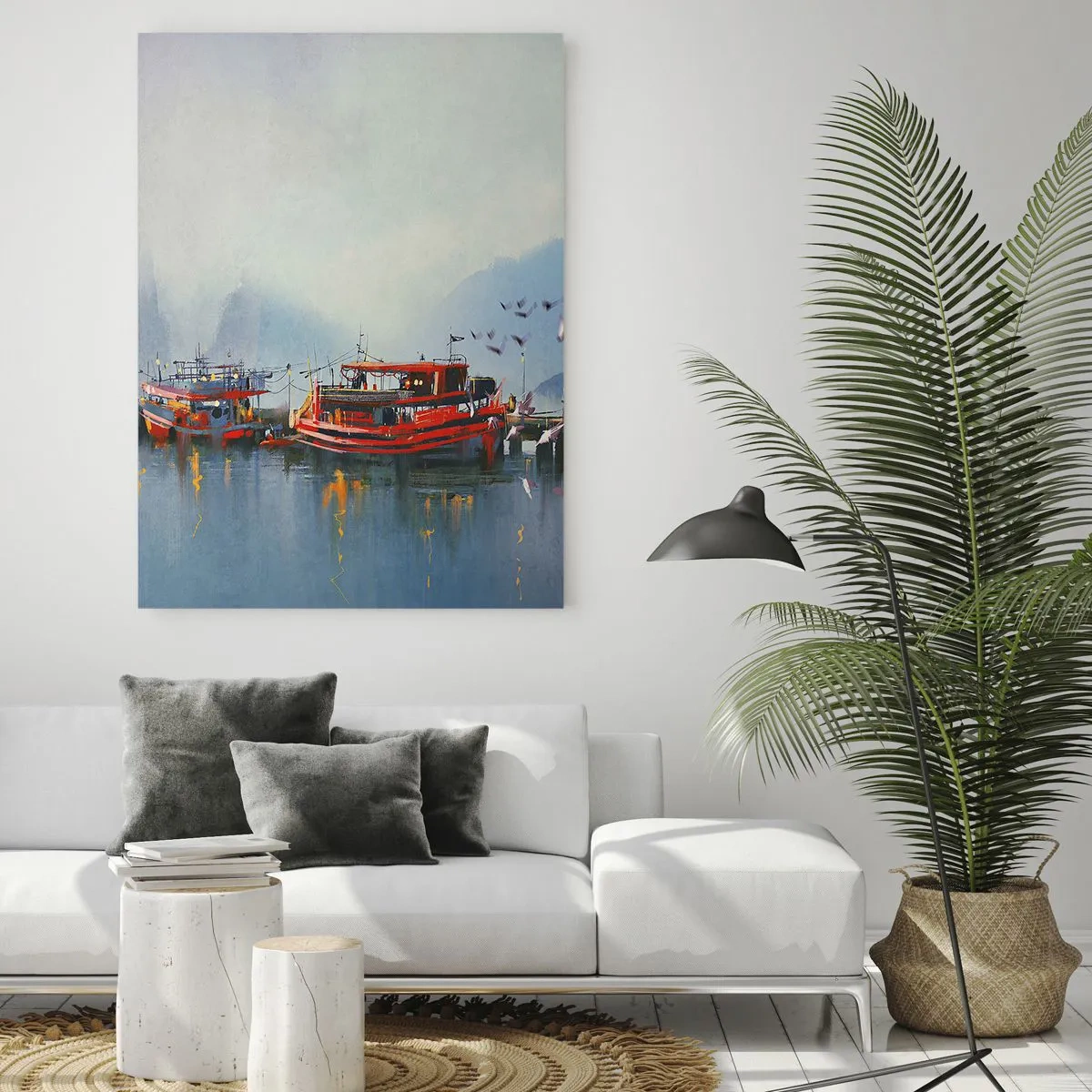 Obraz na skle - Na konci světa - 50x70 cm