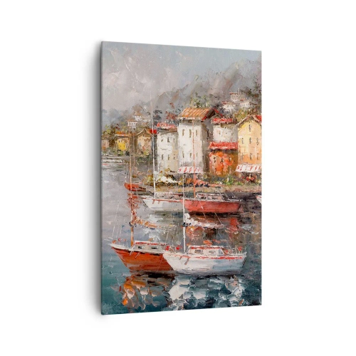 Obraz na plátně - Romantický přístav - 80x120 cm