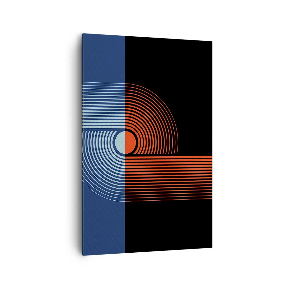 Obraz na plátně - V geometrickém objetí - 80x120 cm