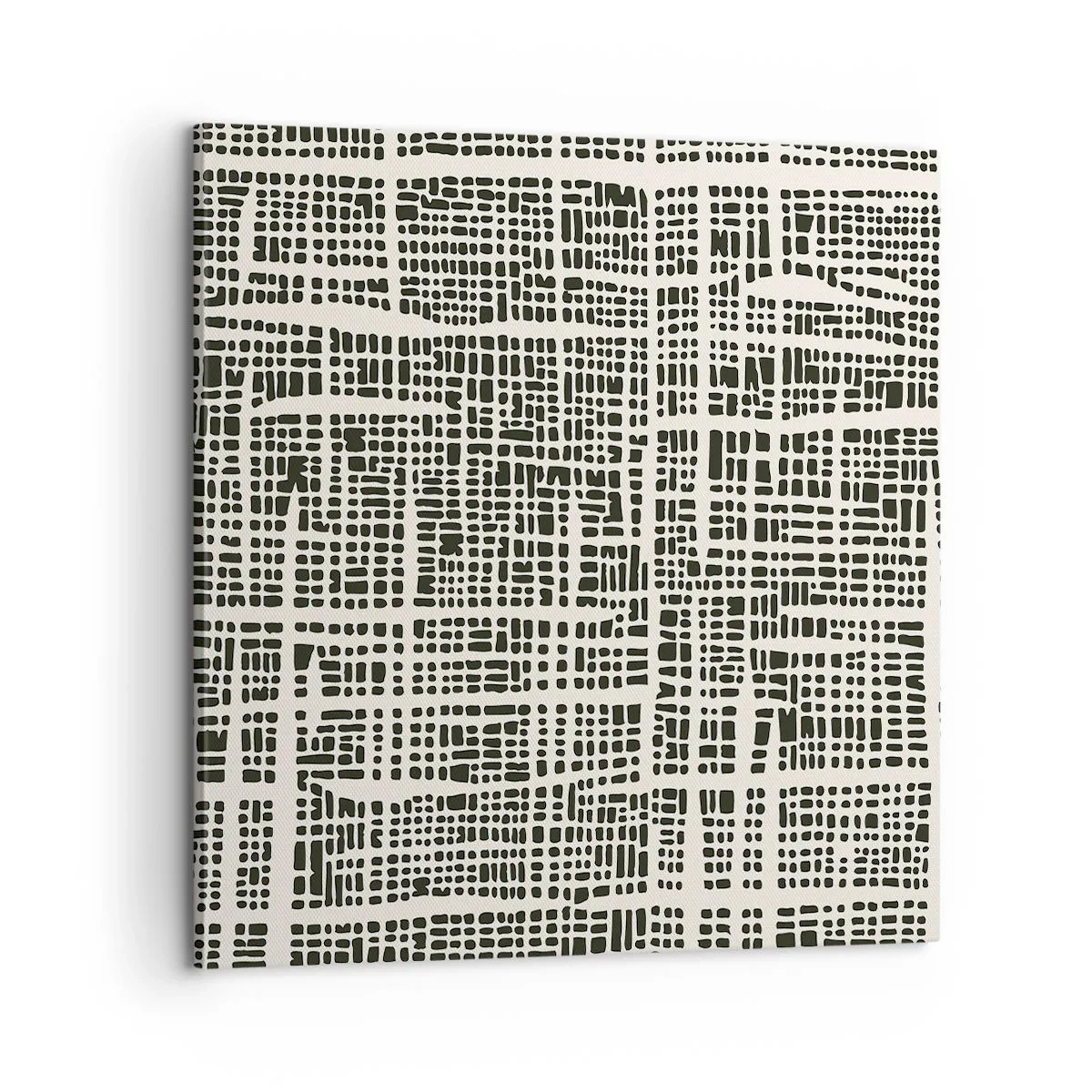 Obraz na plátně - Tkaná kompozice - 60x60 cm