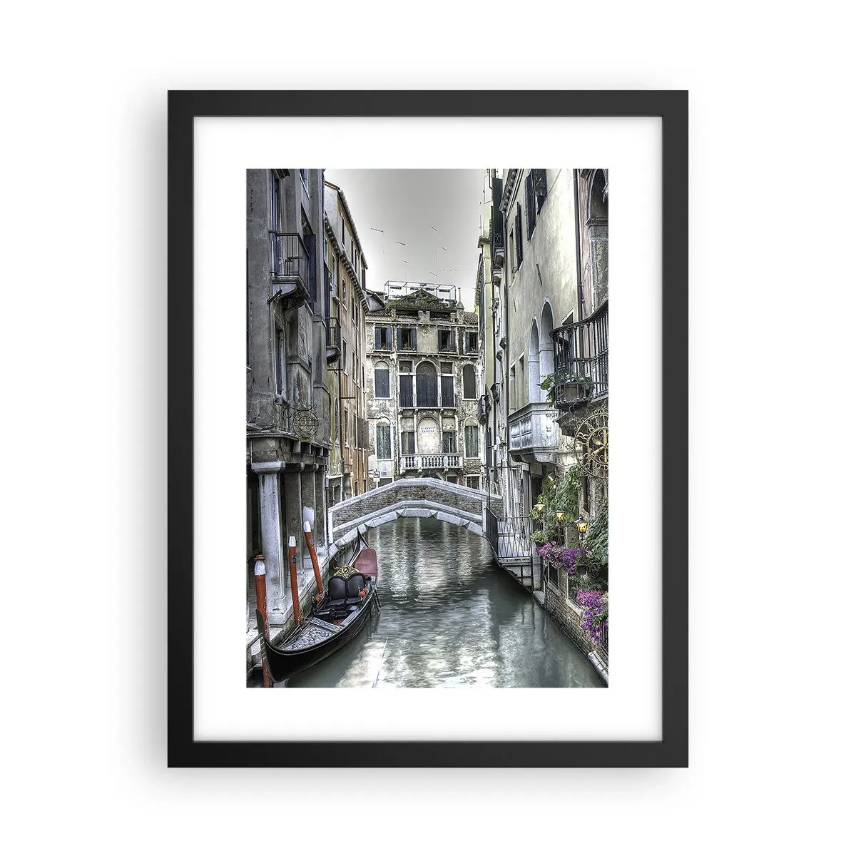 Plakát v černém rámu - Od staletí v tichém zamyšlení - 30x40 cm